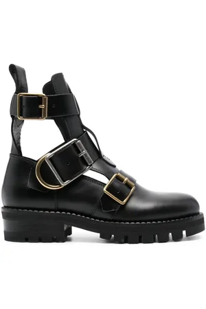 Vivienne Westwood Buckled leather ankle boots