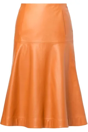 The Fearless Leather Midi Skirt - Women's Skirts – MANNING CARTELL