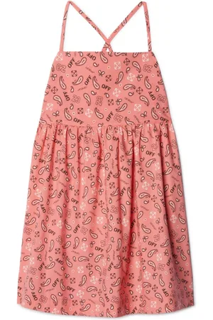 OFF-WHITE Bandana-print cotton dress