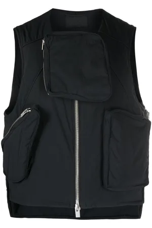 HELIOT EMIL Pooled multi-pocket gilet