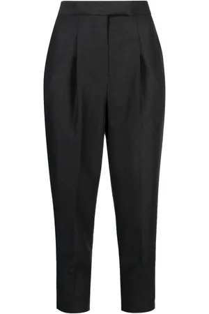 Ibrigu Virgin wool cropped trousers
