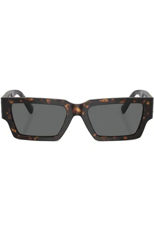 VERSACE Medusa Head rectangular sunglasses