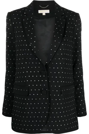 Michael Kors Crystal-embellished single-breasted blazer