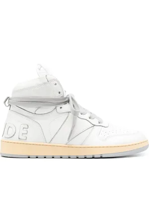 Rhude Rhecess high-top leather sneakers