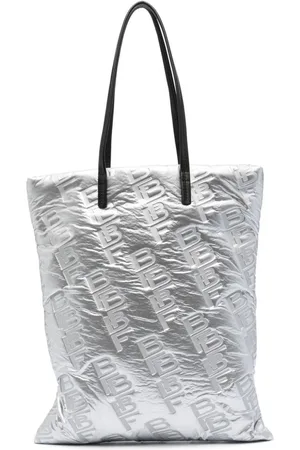 By Far Logo-embossed tote bag