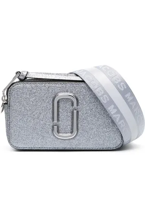 Marc Jacobs The Metallic Glitter Snapshot camera bag
