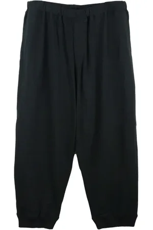 YOHJI YAMAMOTO Cotton drop-crotch trousers