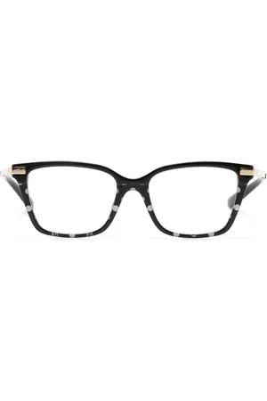Dolce & Gabbana Polka-dot square-frame glasses