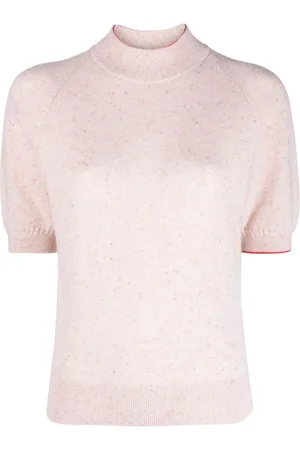 Victoria Beckham Short-sleeve cashmere jumper