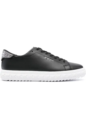 Michael Kors Logo-print leather sneakers