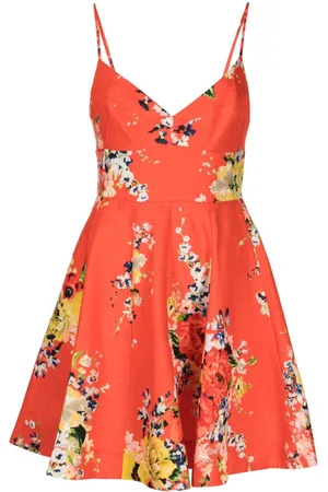 ZIMMERMANN Alight floral-print minidress