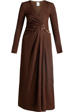 Acler Alfred chain-link midi dress