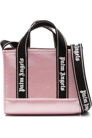 Palm Angels Mini metallic tote bag