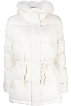 YVES SALOMON Hooded puffer jacket
