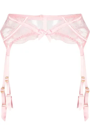 Agent Provocateur Rozlyn sheer-lace waist suspender