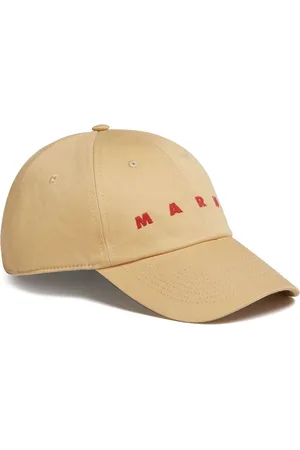 Marni Logo-embroidered cotton baseball cap