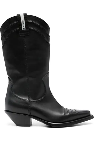 Premiata drawstring 85mm ankle boots - Black