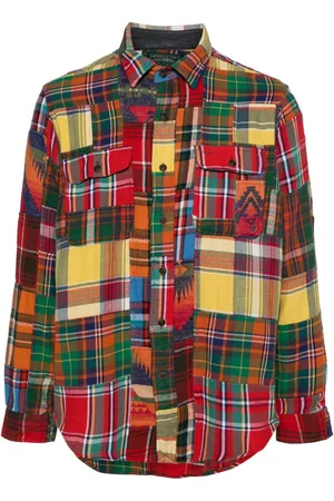 Ralph Lauren Patchwork flannel shirt
