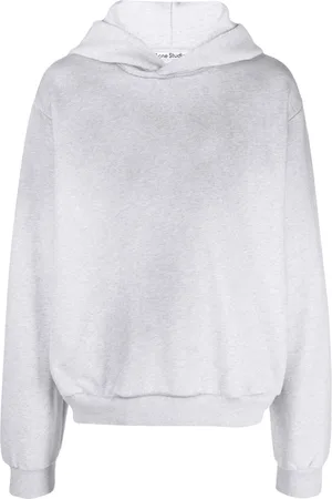 Acne Studios Logo-print cotton-blend hoodie