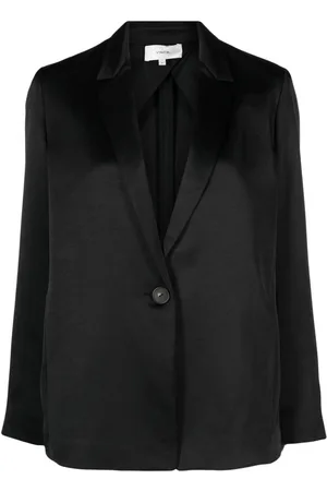 Vince Single-breasted satin blazer