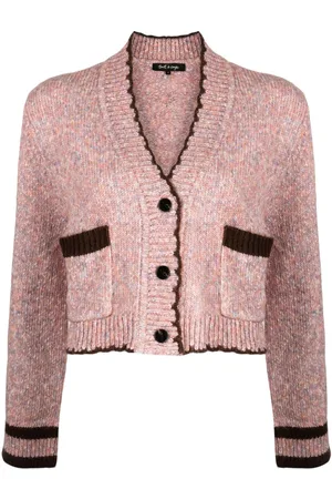 tout a coup Mélange V-neck cardigan