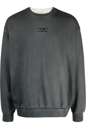 Izzue Photographic-print cotton sweatshirt