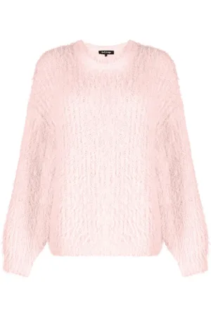 tout a coup Brushed crew-neck jumper