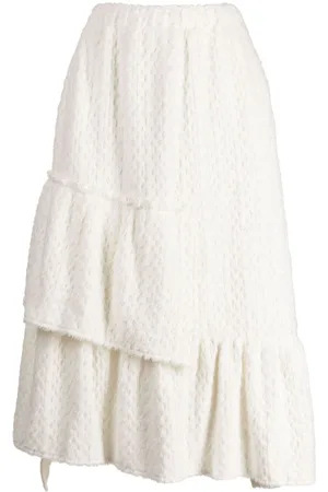 tout a coup Tiered A-line midi skirt