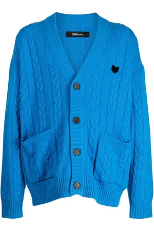 SONGZIO Panther cable-knit cardigan