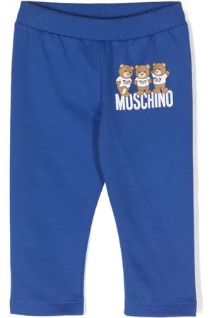 Moschino Logo-print cotton leggings