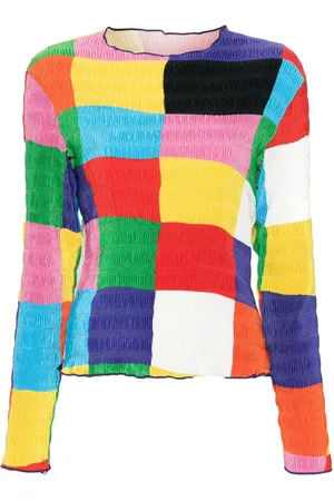 SUNNEI Drama Frise colour-block T-shirt