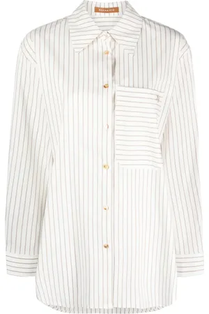 REJINA PYO Caprice stripe-pattern shirt