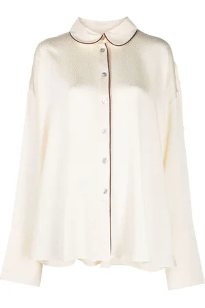 Sleeper Pastelle jacquard-pattern pyjama top