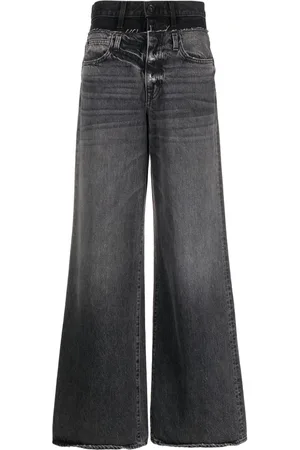 SLVRLAKE Re-Work Eva Double-Waistband jeans