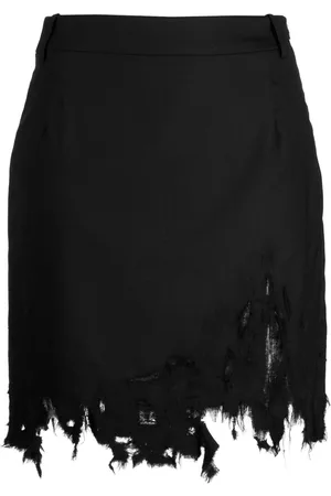 Natasha Zinko Distressed office skirt