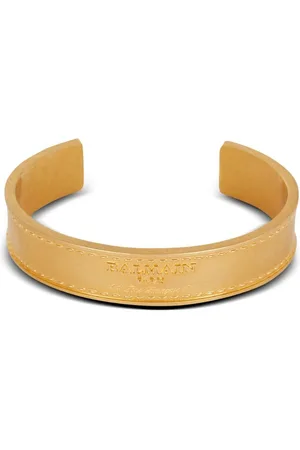 Balmain Siganture open-cuff bracelet