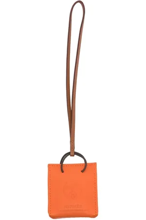 Hermès Shopper Bag leather charm