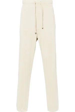 Ralph Lauren Logo-embroidered stonewashed track pants