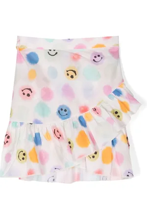 Molo Polka-dot print organic cotton skirt