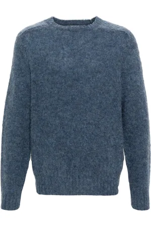 Harmony Shaggy mélange brushed wool jumper