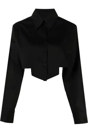 RXQUETTE Cropped cotton shirt