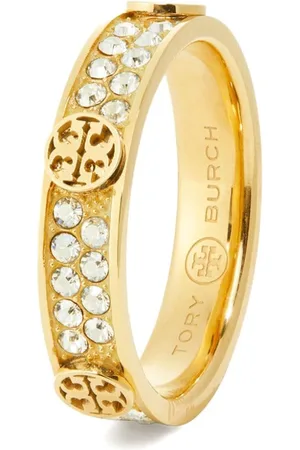 Tory Burch Miller rhinestone ring
