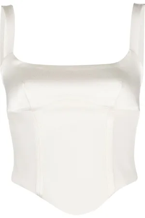 RXQUETTE Crush corset-style tank top