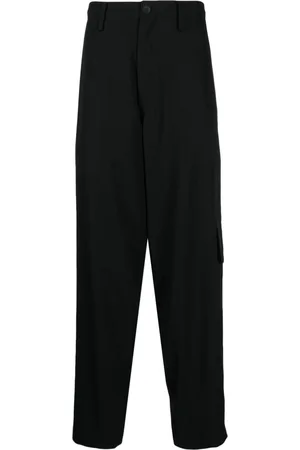 YOHJI YAMAMOTO Tapered-leg wool trousers