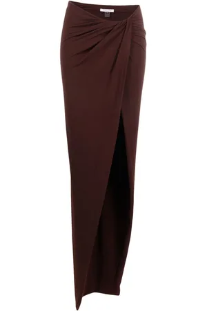 LAQUAN SMITH Draped maxi skirt
