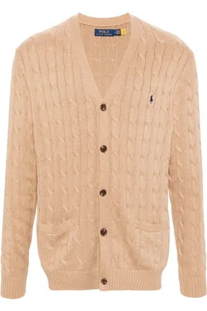 Ralph Lauren Cable-knit cotton cardigan