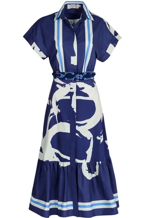 Silvia Tcherassi Loni graphic-print midi dress