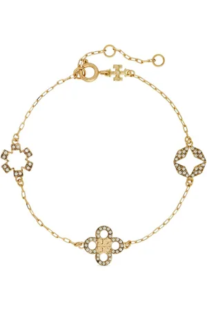 Tory Burch Kira Clover pav� bracelet