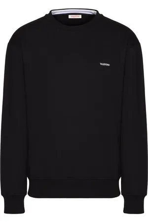 VALENTINO GARAVANI Logo-print cotton sweatshirt