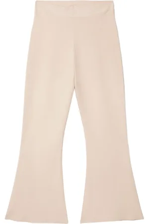 Stella McCartney Fine-knit flared trousers